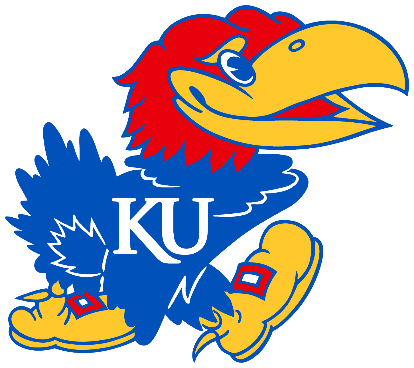 Kansas Jayhawks Logo (KU) free png download