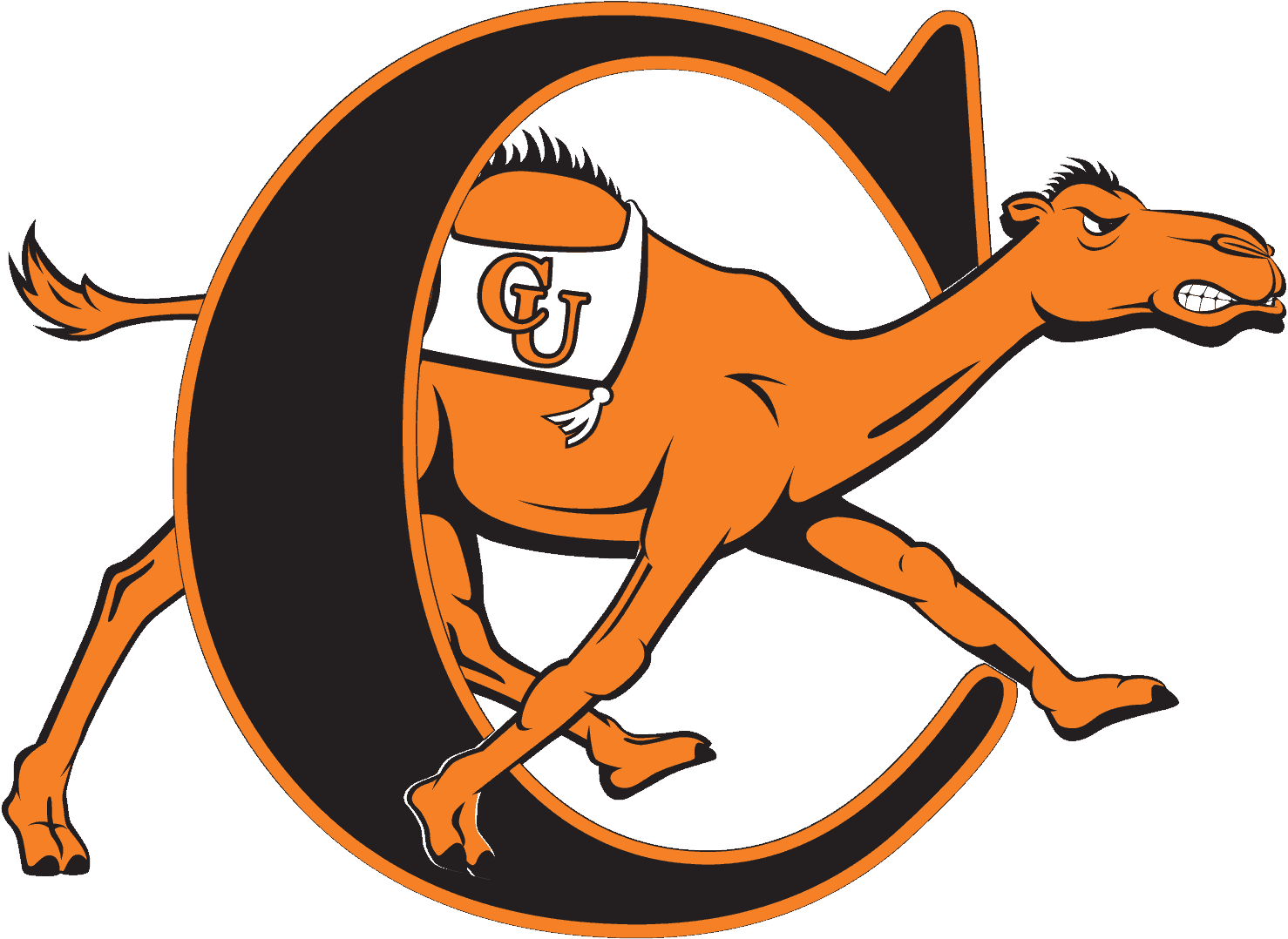 Campbell Fighting Camels Logo (Lady Camels) free png download