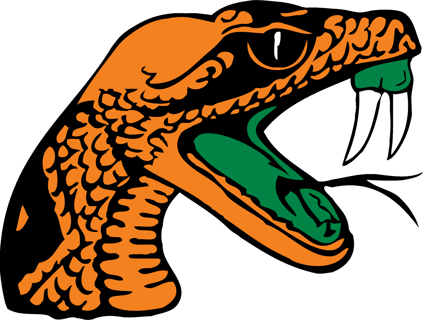 Florida A&M Rattlers Logo (Lady Rattlers FAMU) free png download