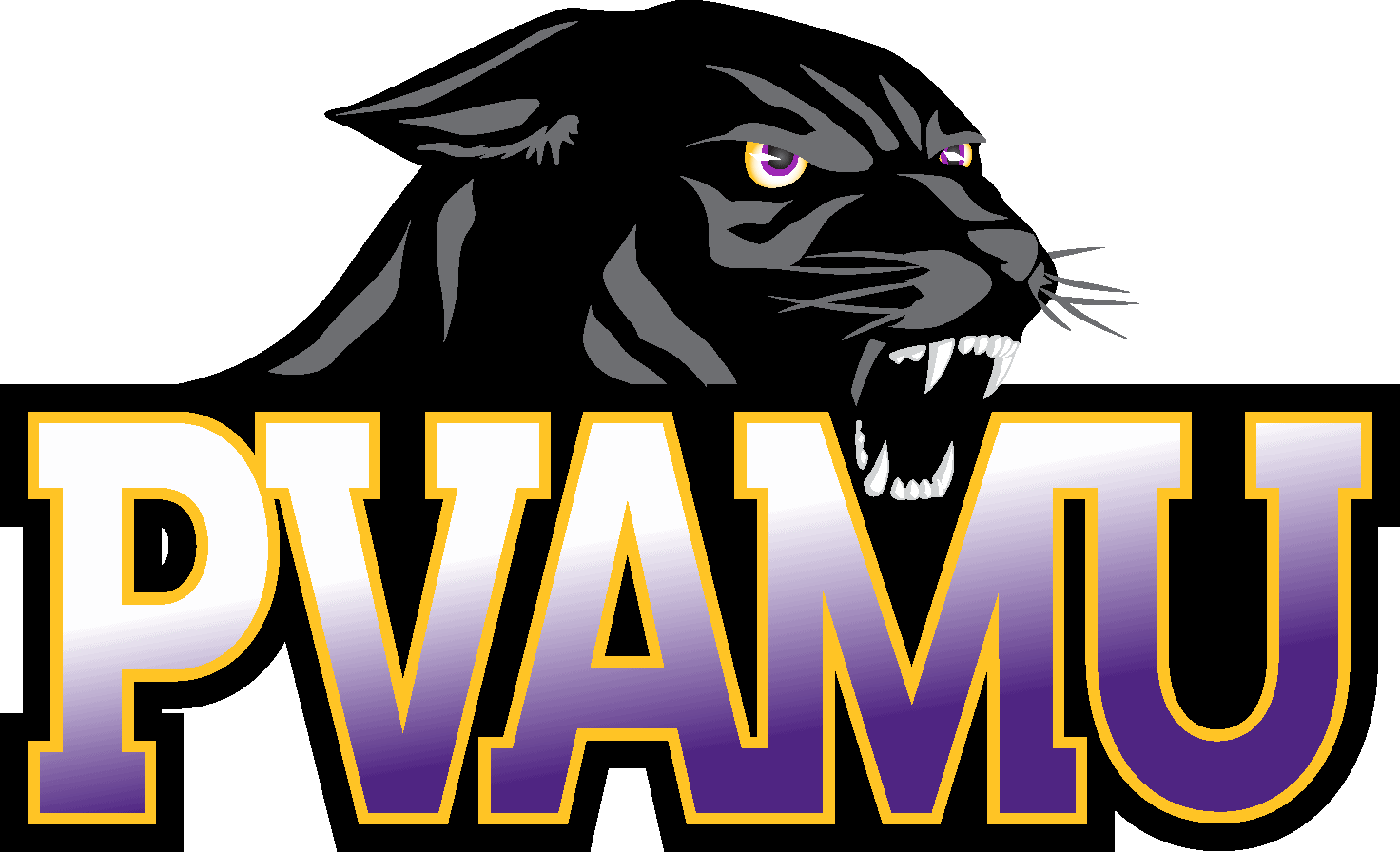 Prairie View A&M Panthers Logo (Lady Panthers) free png download