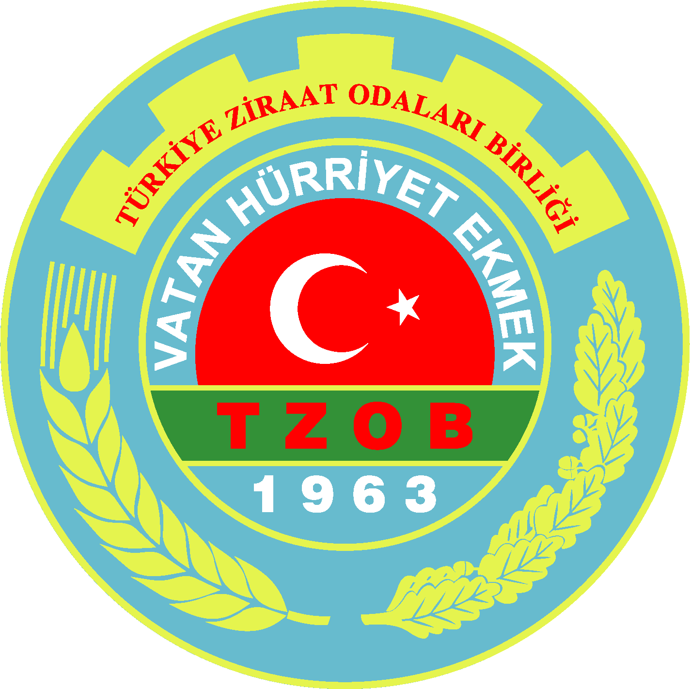 Türkiye Ziraat Odaları Birliği Logo (TZOB) free png download