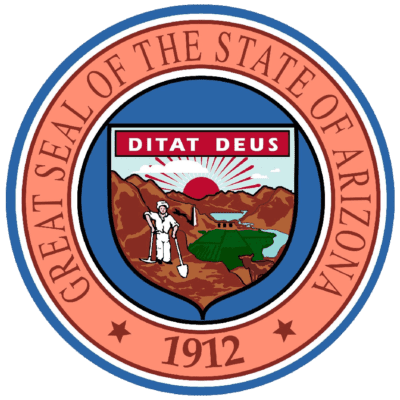 Arizona State Flag and Seal free png download