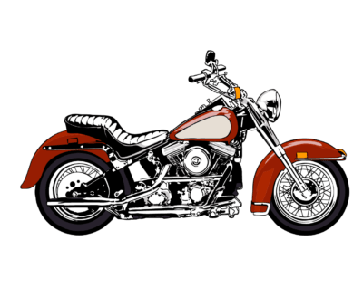 Cool Trend Motorcycle vector png