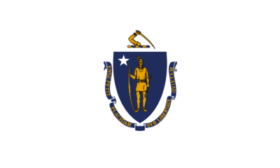 Massachusetts State Flag and Seal png