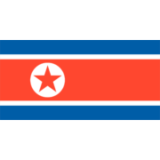 North Korea Flag and Emblem