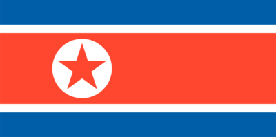 North Korea Flag and Emblem png