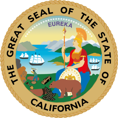 California State Flag&Seal png
