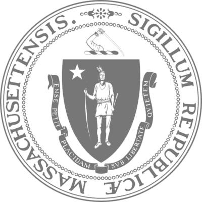 Massachusetts State Flag and Seal png