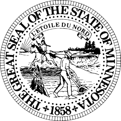Minnesota State Flag and Seal free png download