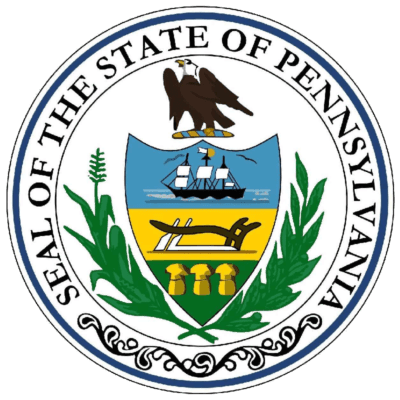 Pennsylvania State Flag and Seal free png download
