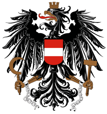 Austria Flag and Emblem png