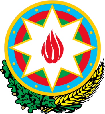 Azerbaijan Flag and Emblem free png download
