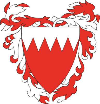 Bahrain Flag and Emblem png