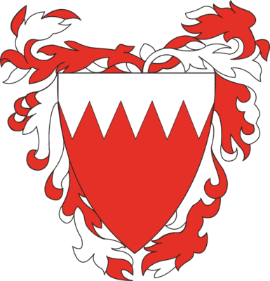 Bahrain Flag and Emblem free png download
