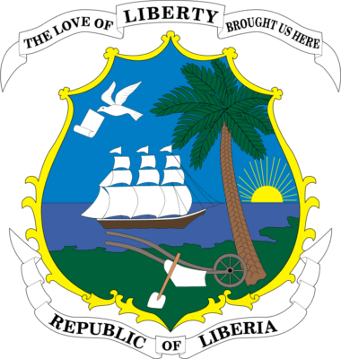 Liberia Flag and Emblem free png download