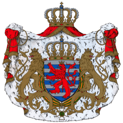 Luxembourg Flag and Emblem free png download