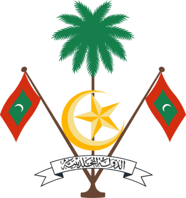 Maldives Flag and Emblem free png download