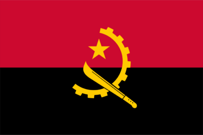 Angola Flag and Emblem png