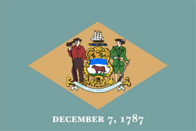 Delaware State Flag and Seal png