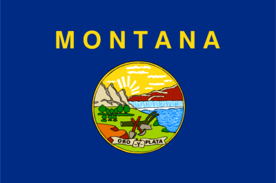 Montana State Flag and Seal png
