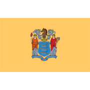 New Jersey State Flag and Seal