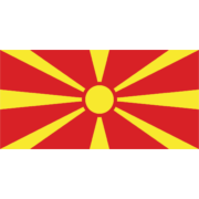 North Macedonia Flag and Emblem