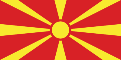 North Macedonia Flag and Emblem free png download