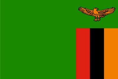 Zambia Flag and Emblem png