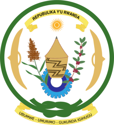 Rwanda Flag and Emblem free png download