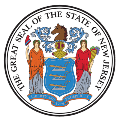 New Jersey State Flag and Seal free png download