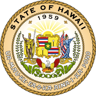 Hawaii State Flag and Seal free png download