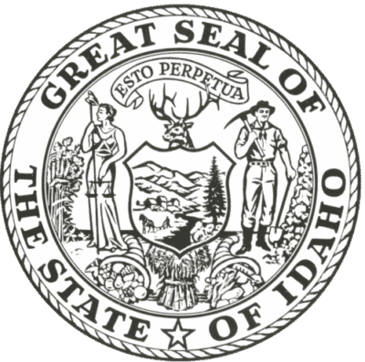 Idaho State Flag and Seal free png download