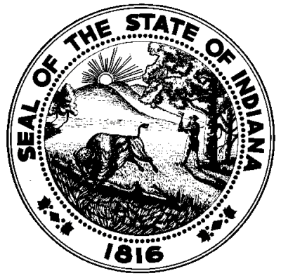 Indiana State Flag and Seal free png download
