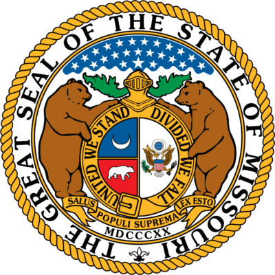 Missouri State Flag and Seal free png download