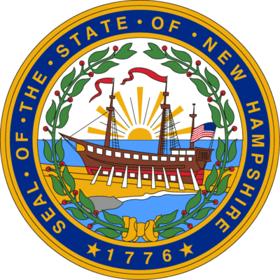 New Hampshire State Flag and Seal free png download