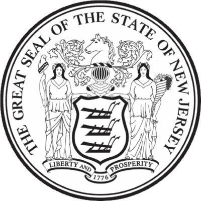 New Jersey State Flag and Seal free png download
