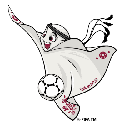 FIFA World Cup 2022 Mascot Laeeb Logo png