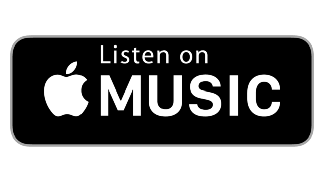 Listen on Apple Music Badge Logo free png download