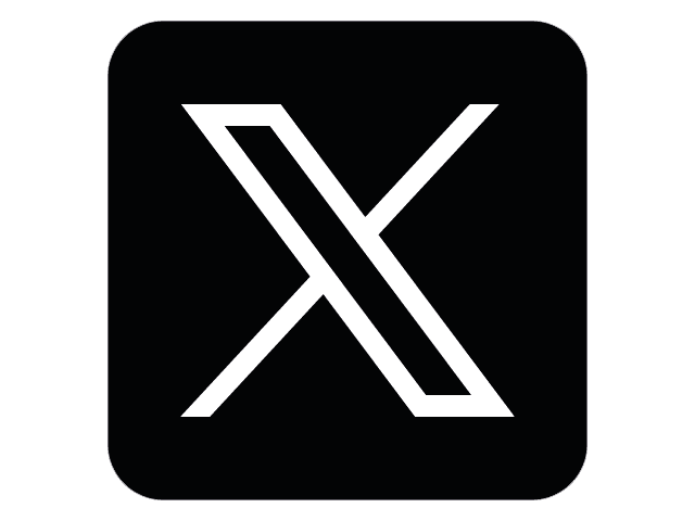 X Logo (Twitter | 02) free png download