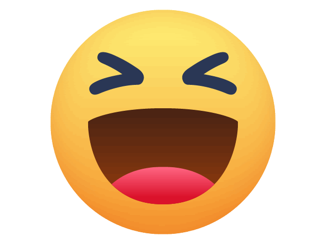 Facebook Reactions Logo (Haha) free png download